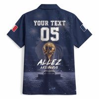 Custom World Football 2026 France Hawaiian Shirt Allez Les Bleus