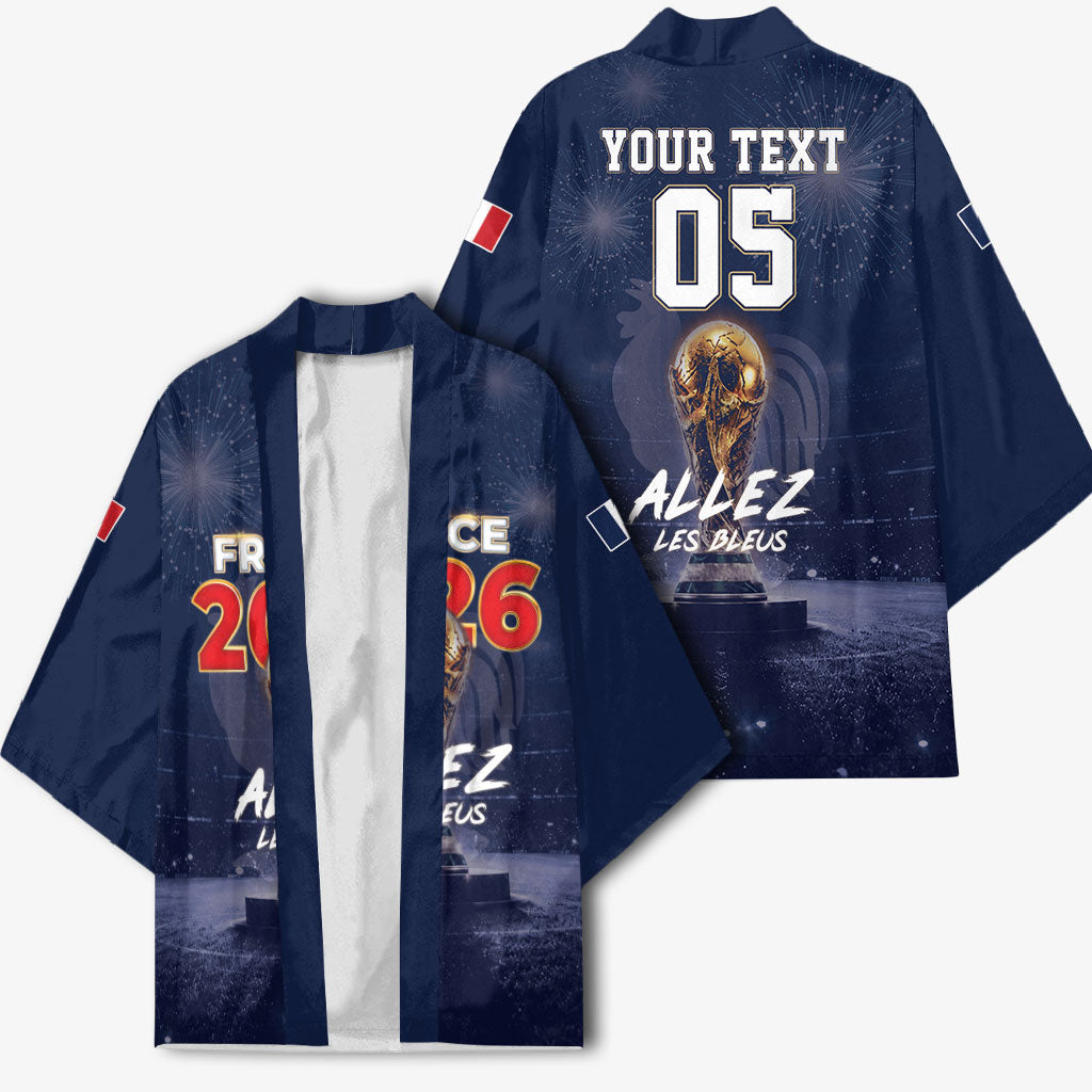 Custom World Football 2026 France Kimono Allez Les Bleus