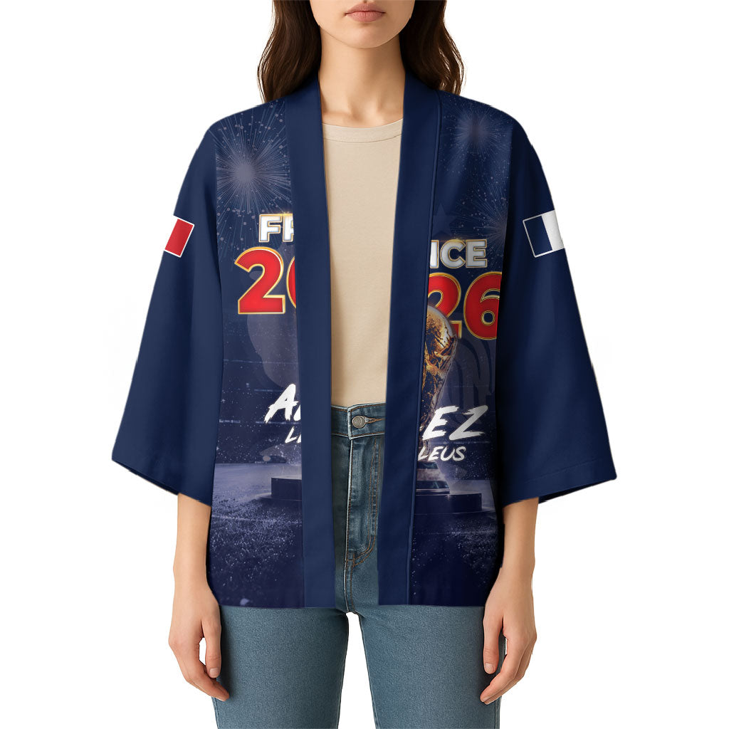 Custom World Football 2026 France Kimono Allez Les Bleus