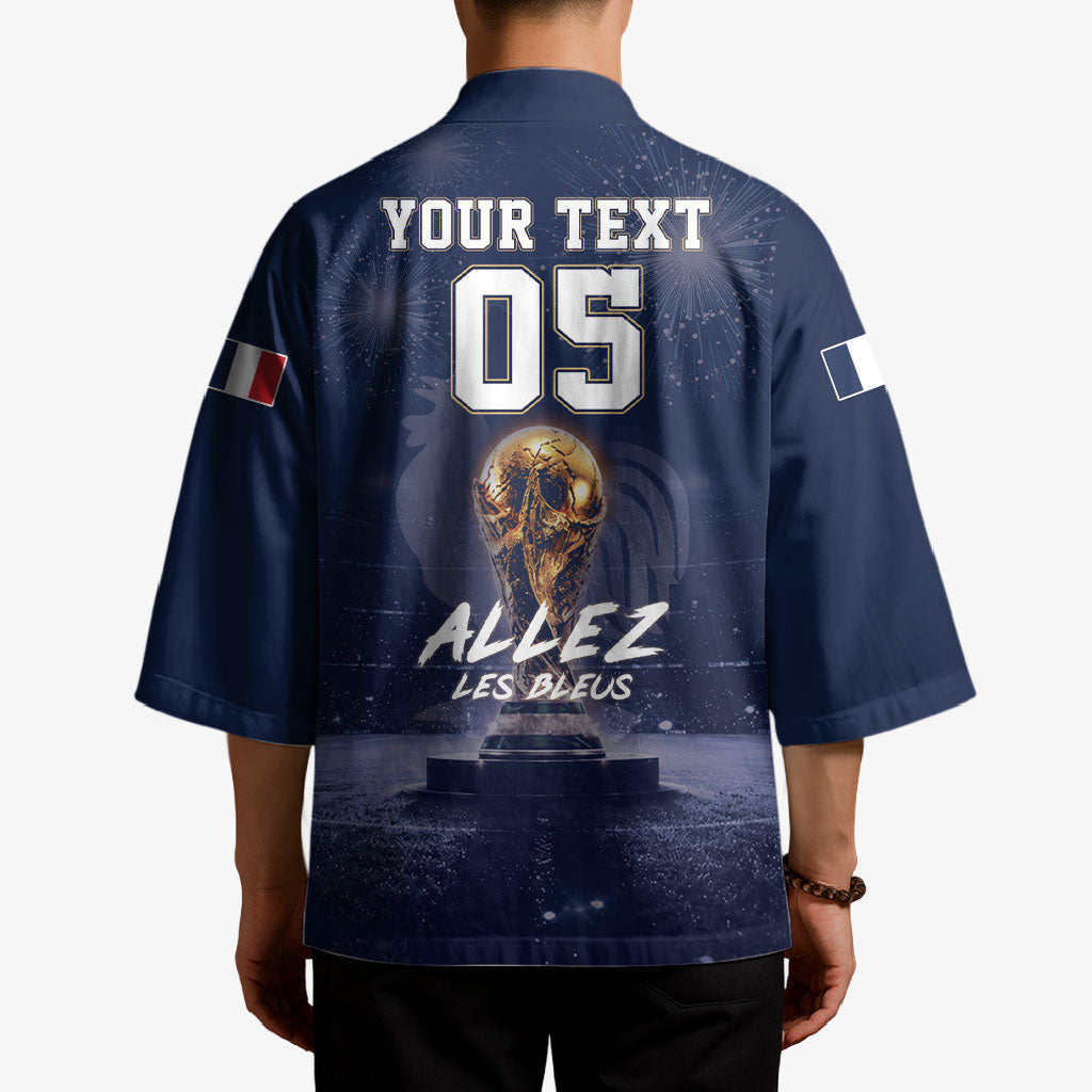 Custom World Football 2026 France Kimono Allez Les Bleus