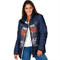 Custom World Football 2026 France Padded Jacket Allez Les Bleus