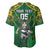 Custom South Africa Rugby 2024 Baseball Jersey Go Bokke African Pattern LT05 - Wonder Print Shop
