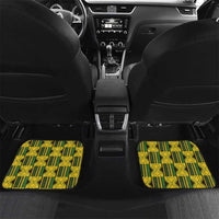 South Africa Rugby 2024 Car Mats Go Bokke African Pattern LT05 - Wonder Print Shop