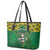 South Africa Rugby 2024 Leather Tote Bag Go Bokke African Pattern LT05 - Wonder Print Shop