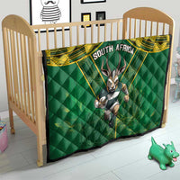 South Africa Rugby 2024 Quilt Go Bokke African Pattern LT05 - Wonder Print Shop