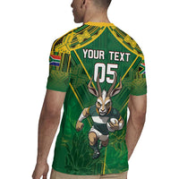 Custom South Africa Rugby 2024 Rugby Jersey Go Bokke African Pattern LT05 - Wonder Print Shop