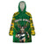 Custom South Africa Rugby 2024 Wearable Blanket Hoodie Go Bokke African Pattern LT05 - Wonder Print Shop