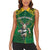 Custom South Africa Rugby 2024 Women Sleeveless Polo Shirt Go Bokke African Pattern LT05 - Wonder Print Shop