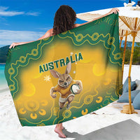 Australia Rugby 2024 Sarong Go Wallabies Aboriginal Pattern LT05 - Wonder Print Shop