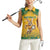 Custom Australia Rugby 2024 Women Sleeveless Polo Shirt Go Wallabies Aboriginal Pattern LT05 - Wonder Print Shop