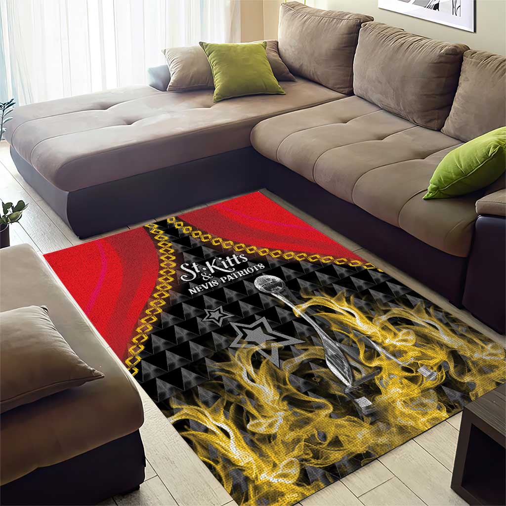 St Kitts Nevis Cricket Patriots Area Rug Road To Victory - Wonder Print Shop