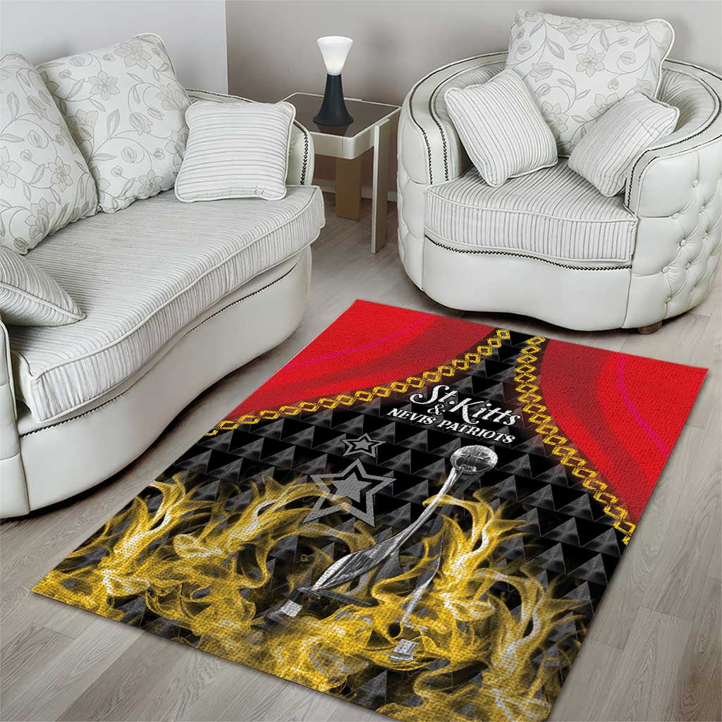 St Kitts Nevis Cricket Patriots Area Rug Road To Victory - Wonder Print Shop