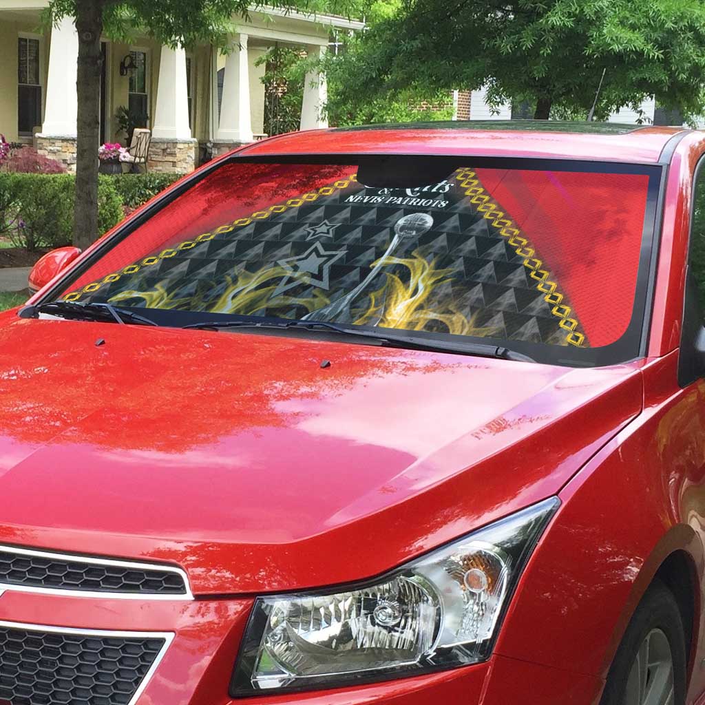 St Kitts Nevis Cricket Patriots Auto Sun Shade Road To Victory - Wonder Print Shop