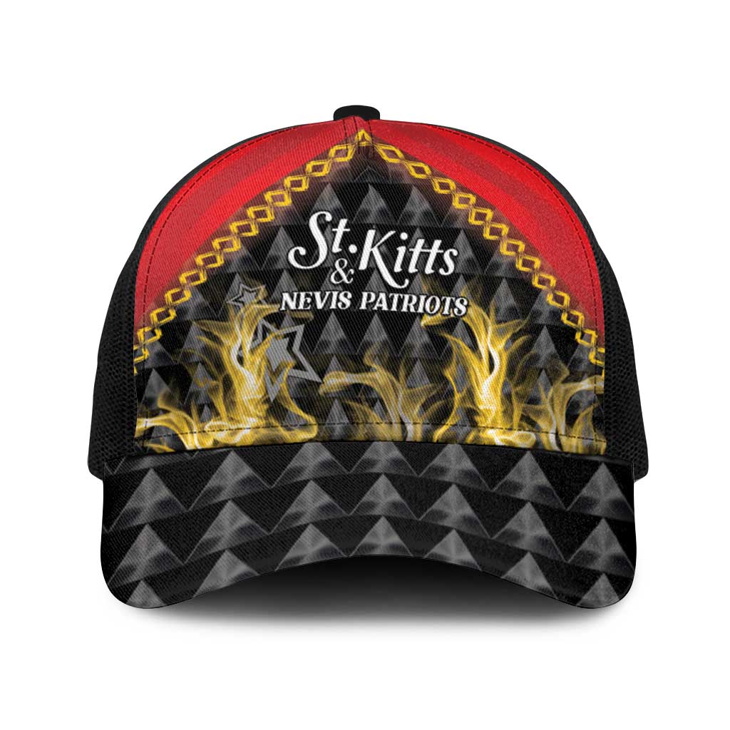 St Kitts Nevis Cricket Patriots Baseball Net Cap Road To Victory - Wonder Print Shop