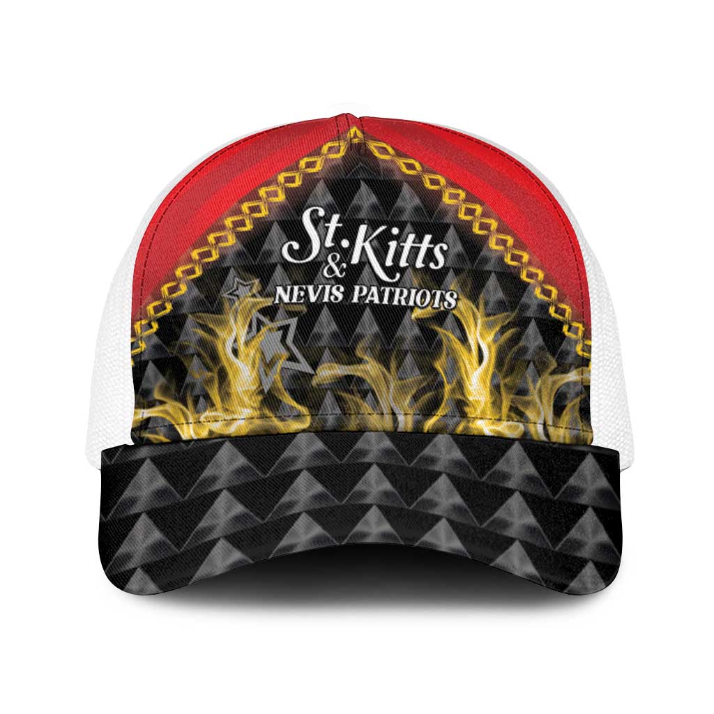 St Kitts Nevis Cricket Patriots Baseball Net Cap Road To Victory - Wonder Print Shop