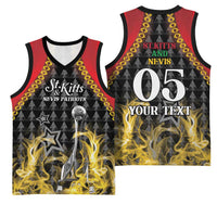 Custom St Kitts Nevis Cricket Patriots Basketball Jersey Road To Victory - Wonder Print Shop