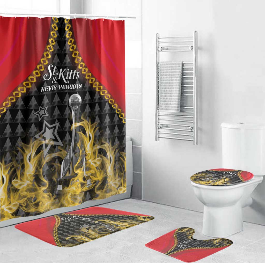 St Kitts Nevis Cricket Patriots Bathroom Set Road To Victory - Wonder Print Shop