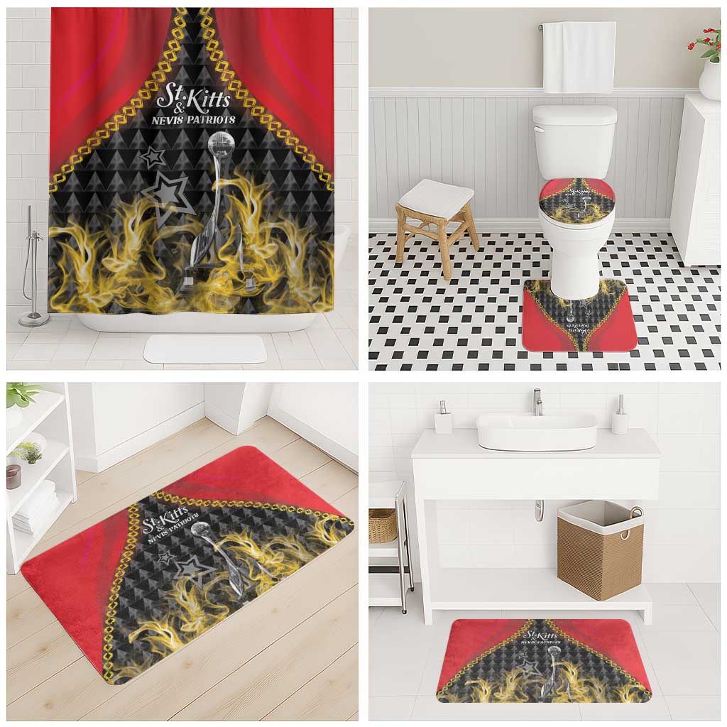 St Kitts Nevis Cricket Patriots Bathroom Set Road To Victory - Wonder Print Shop