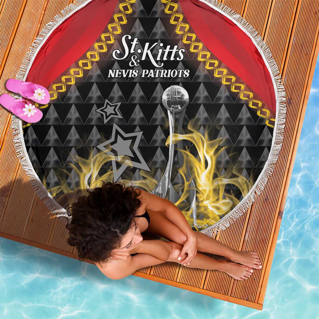 St Kitts Nevis Cricket Patriots Beach Blanket Road To Victory - Wonder Print Shop