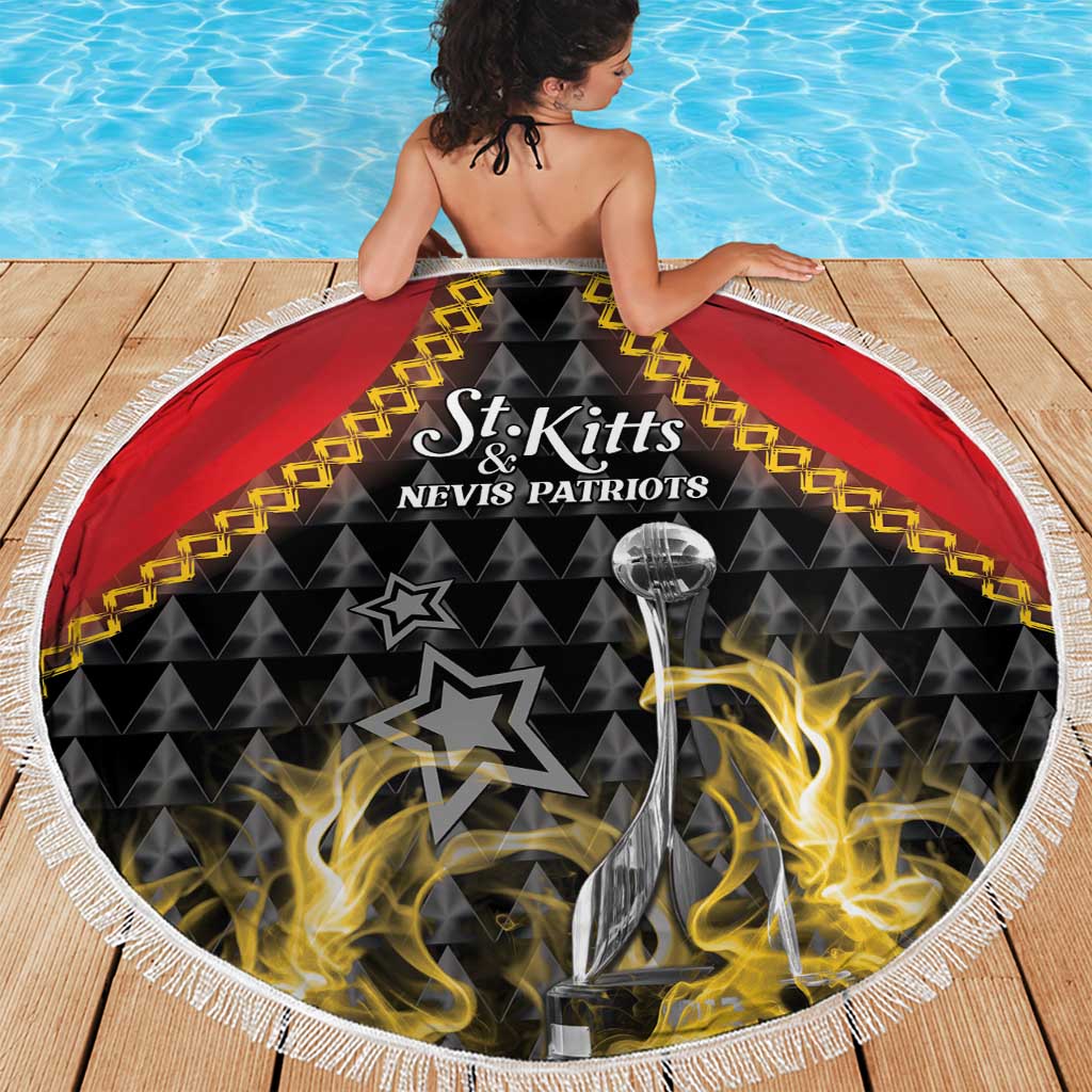 St Kitts Nevis Cricket Patriots Beach Blanket Road To Victory - Wonder Print Shop