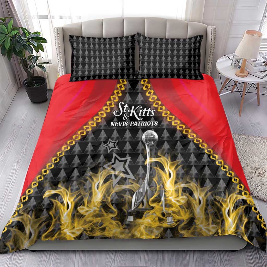 St Kitts Nevis Cricket Patriots Bedding Set Road To Victory - Wonder Print Shop
