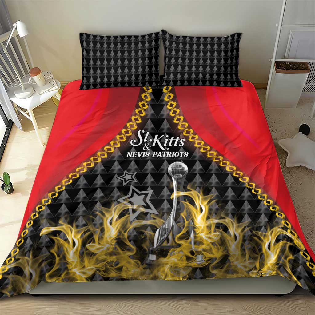 St Kitts Nevis Cricket Patriots Bedding Set Road To Victory - Wonder Print Shop