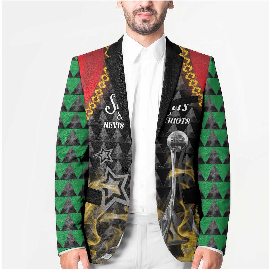 Custom St Kitts Nevis Cricket Patriots Blazer Road To Victory - Wonder Print Shop