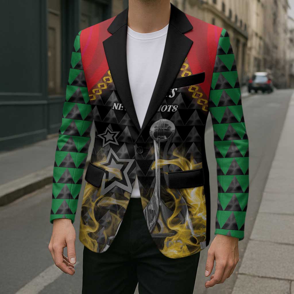 Custom St Kitts Nevis Cricket Patriots Blazer Road To Victory - Wonder Print Shop