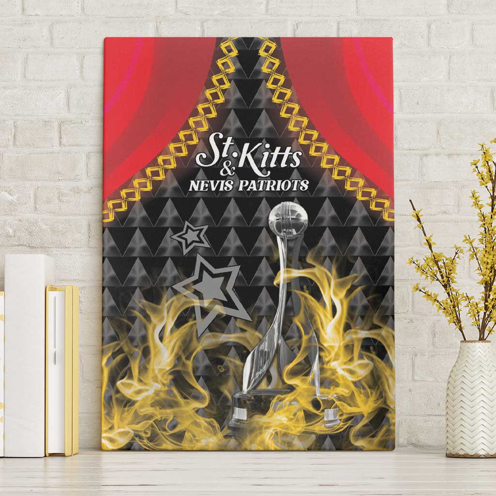 St Kitts Nevis Cricket Patriots Canvas Wall Art Road To Victory - Wonder Print Shop