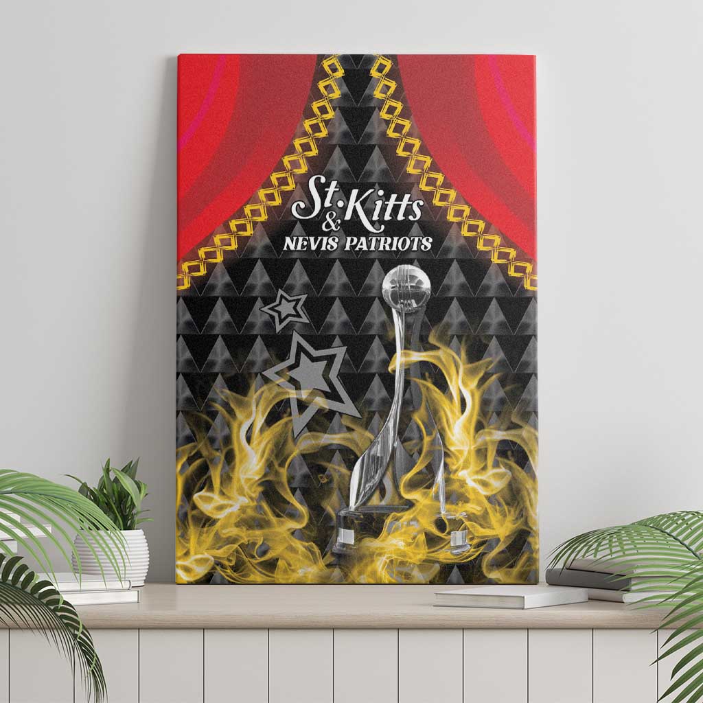 St Kitts Nevis Cricket Patriots Canvas Wall Art Road To Victory - Wonder Print Shop