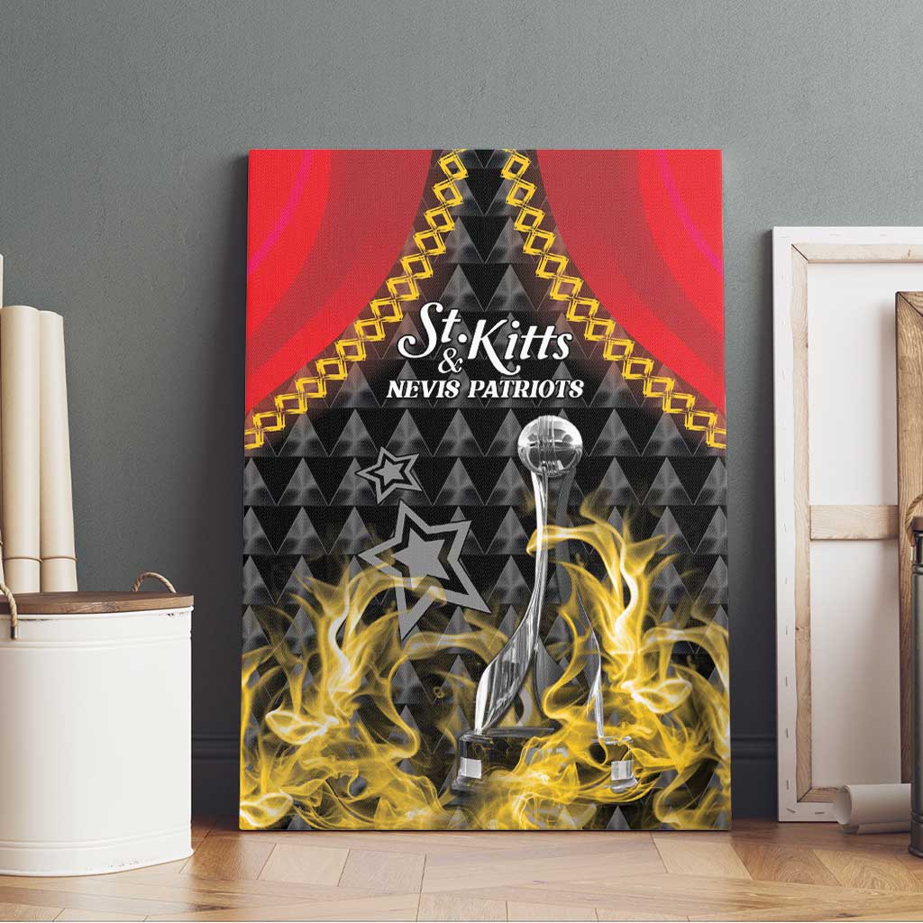 St Kitts Nevis Cricket Patriots Canvas Wall Art Road To Victory - Wonder Print Shop