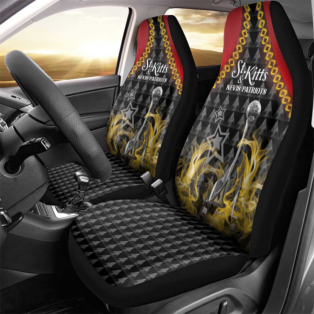 St Kitts Nevis Cricket Patriots Car Seat Cover Road To Victory - Wonder Print Shop