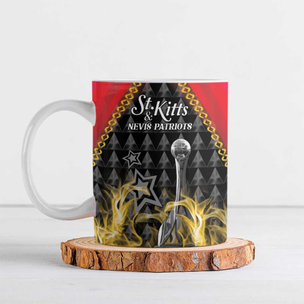 Custom St Kitts Nevis Cricket Patriots Ceramic Mug Road To Victory - Wonder Print Shop