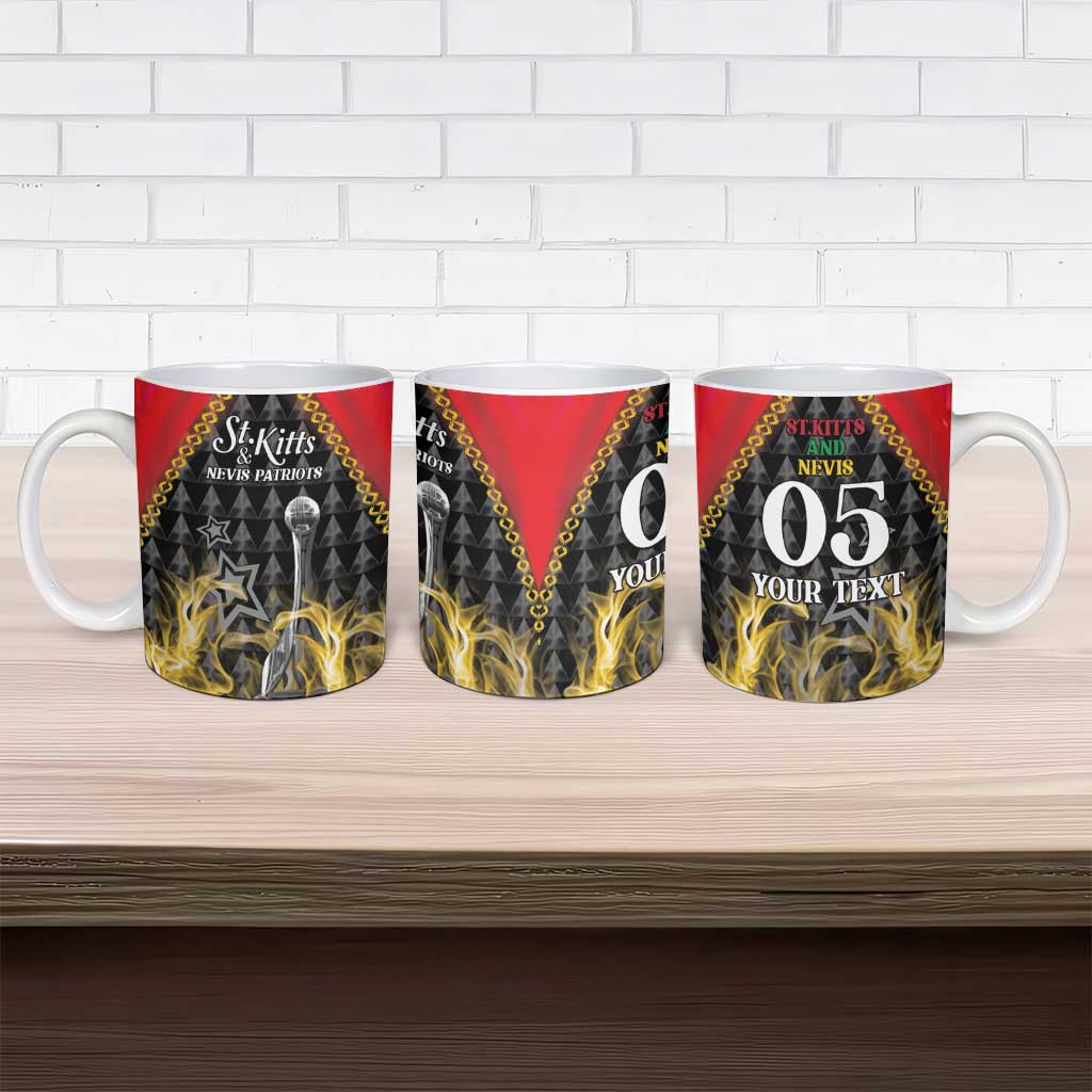 Custom St Kitts Nevis Cricket Patriots Ceramic Mug Road To Victory - Wonder Print Shop