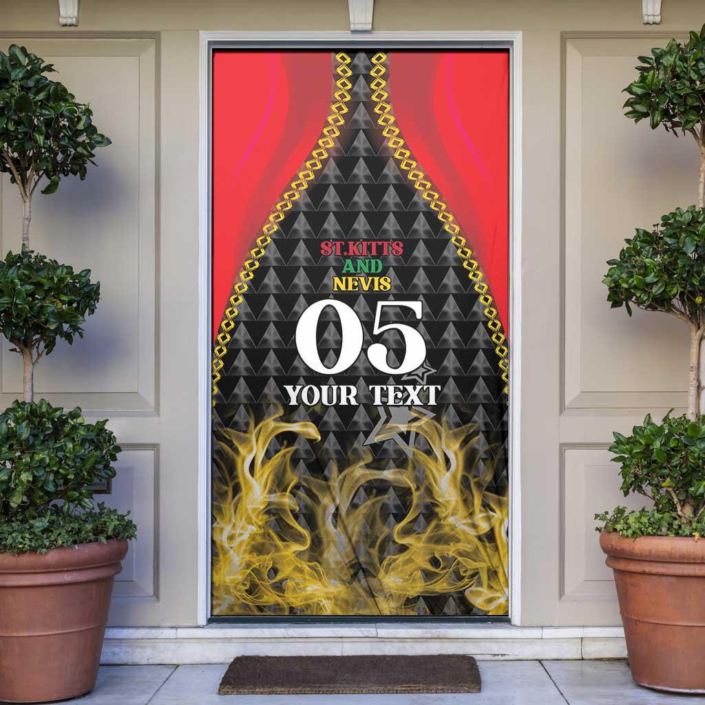 St Kitts Nevis Cricket Patriots Door Cover Road To Victory - Wonder Print Shop