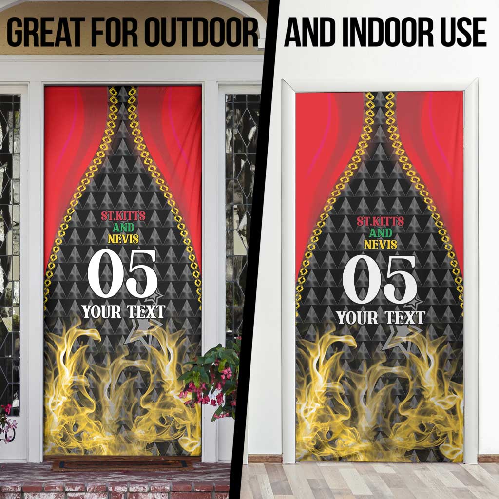 St Kitts Nevis Cricket Patriots Door Cover Road To Victory - Wonder Print Shop