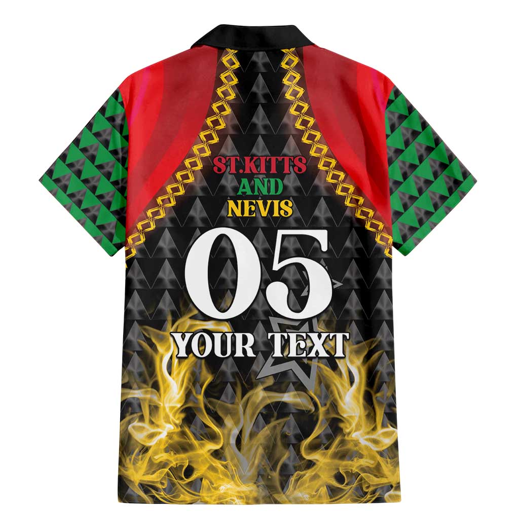 Custom St Kitts Nevis Cricket Patriots Family Matching Mermaid Dress and Hawaiian Shirt Road To Victory - Wonder Print Shop