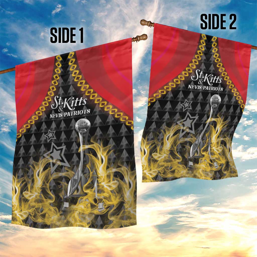 St Kitts Nevis Cricket Patriots Garden Flag Road To Victory - Wonder Print Shop