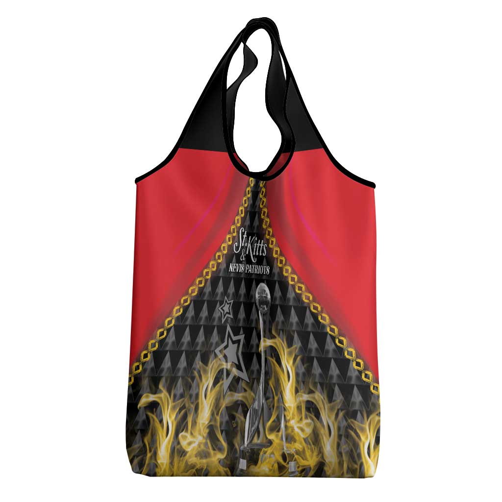 St Kitts Nevis Cricket Patriots Grocery Bag Road To Victory - Wonder Print Shop