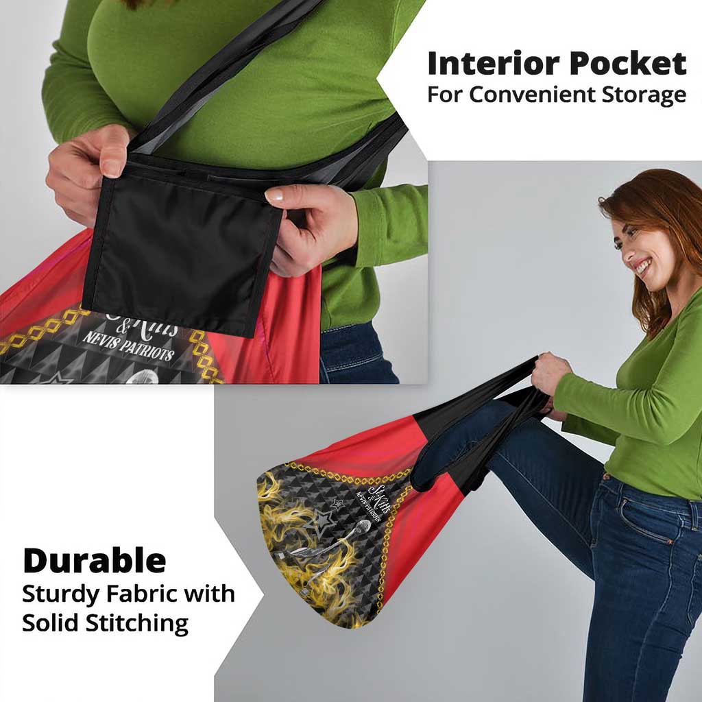 St Kitts Nevis Cricket Patriots Grocery Bag Road To Victory - Wonder Print Shop