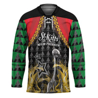 Custom St Kitts Nevis Cricket Patriots Hockey Jersey Road To Victory - Wonder Print Shop