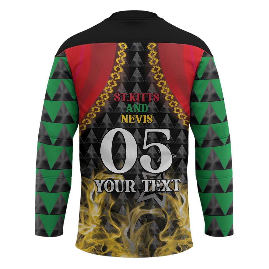 Custom St Kitts Nevis Cricket Patriots Hockey Jersey Road To Victory - Wonder Print Shop