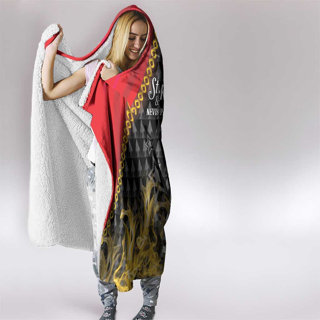 St Kitts Nevis Cricket Patriots Hooded Blanket Road To Victory - Wonder Print Shop