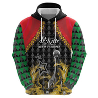 Custom St Kitts Nevis Cricket Patriots Hoodie Road To Victory - Wonder Print Shop