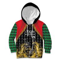 Custom St Kitts Nevis Cricket Patriots Kid Hoodie Road To Victory - Wonder Print Shop