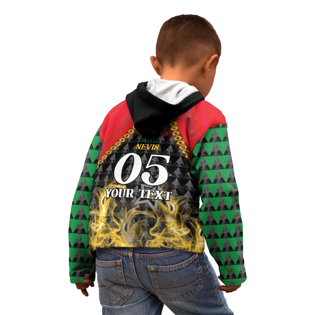 Custom St Kitts Nevis Cricket Patriots Kid Hoodie Road To Victory - Wonder Print Shop