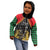 Custom St Kitts Nevis Cricket Patriots Kid Hoodie Road To Victory - Wonder Print Shop