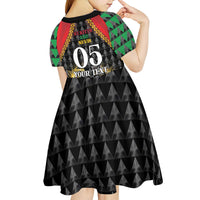 Custom St Kitts Nevis Cricket Patriots Kid Short Sleeve Dress Road To Victory - Wonder Print Shop