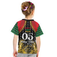 Custom St Kitts Nevis Cricket Patriots Kid T Shirt Road To Victory - Wonder Print Shop