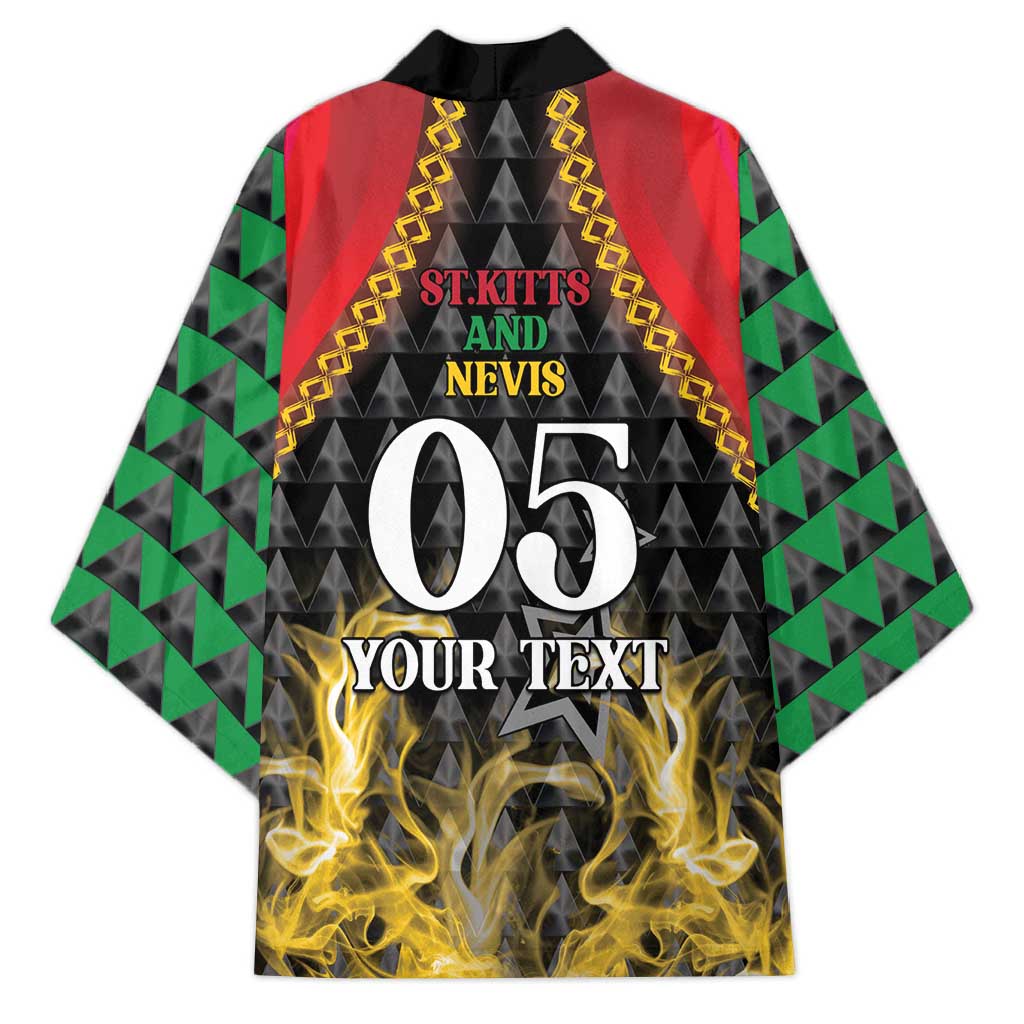Custom St Kitts Nevis Cricket Patriots Kimono Road To Victory - Wonder Print Shop